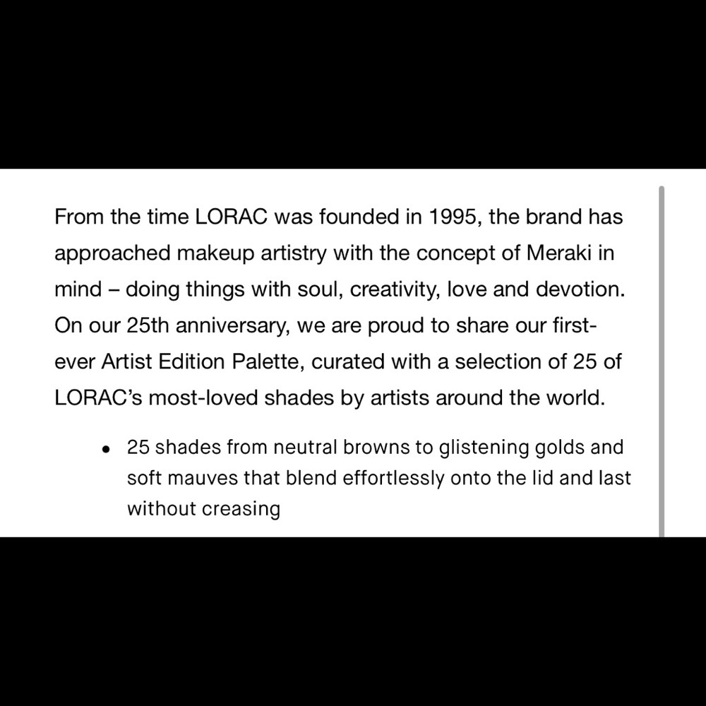 ✨ LORAC PRO Palette Artist Edition Meraki - Picture 14 of 15